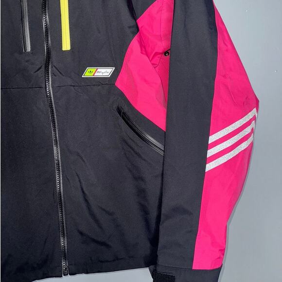 Adidas x Metropolitan USA 3L Skater Jacket Windbreaker Black/Pink Size Small - Picture 4 of 8